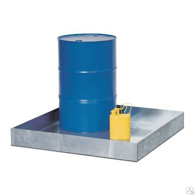 Сливной лоток W2, 235 л, из оцинкованной стали, под 1 х 205 л бочку ...