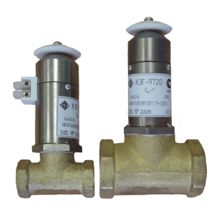 Клапан газовый электромагнитный КЭГ-9720, цена в Омске от компании МЕГАКИП