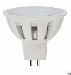 Лампа светодиодная LED 5вт 230в GU5.3 белый ОНЛАЙТ (71638 ОLL-MR16) 