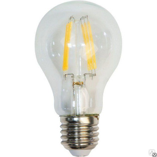 Лампа светодиодная LED 7вт Е27 белый FILAMENT (LB-57) Feron 