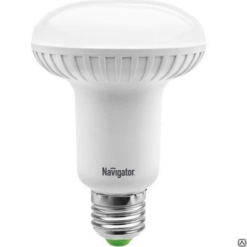 Лампа светодиодная LED зеркальная 5вт E14 R50 теплая Navigator