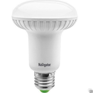 Лампа светодиодная LED зеркальная 5вт E27 R63 теплая Navigator 