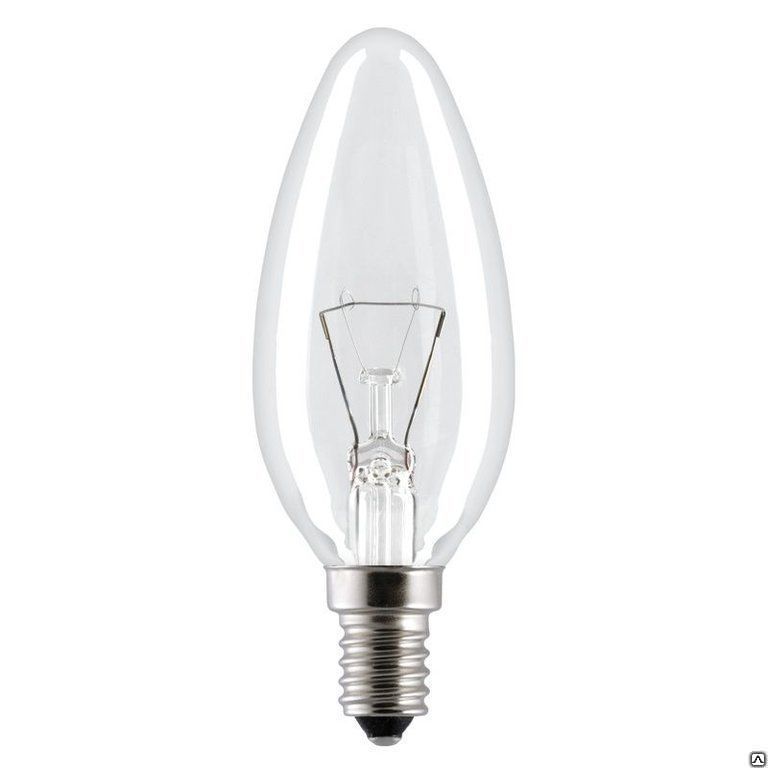 Лампа ДС 40вт ДС-230-40-1 Е14 Лисма