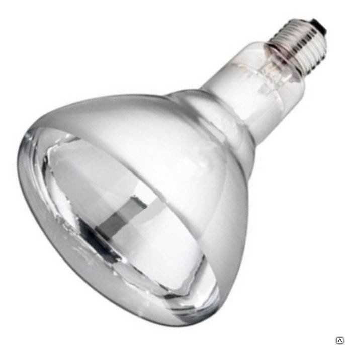 Лампа инфракрасная зеркальная ИКЗ-225-235-250 E27