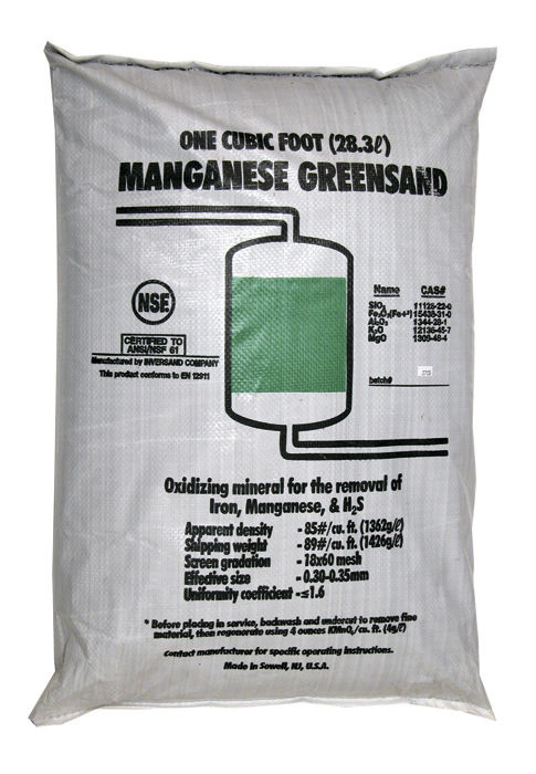 Фильтрующий материал Manganese Greensand Plus