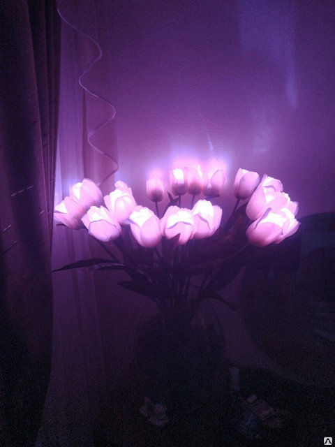 Светодиодные цветы "Тюльпаны" (12V)