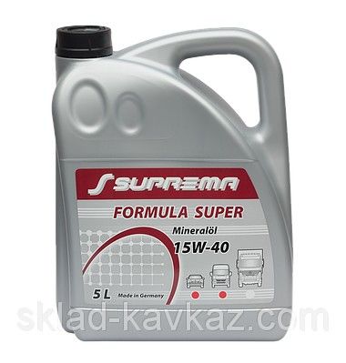 Моторное масло Formula Super 15W-40 20л
