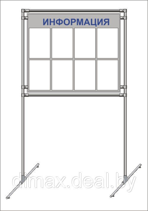 Изготовление информационных стендов для общественных мест