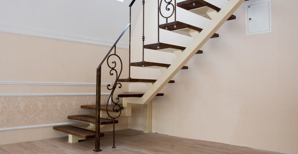Комбинированные лестницы дома