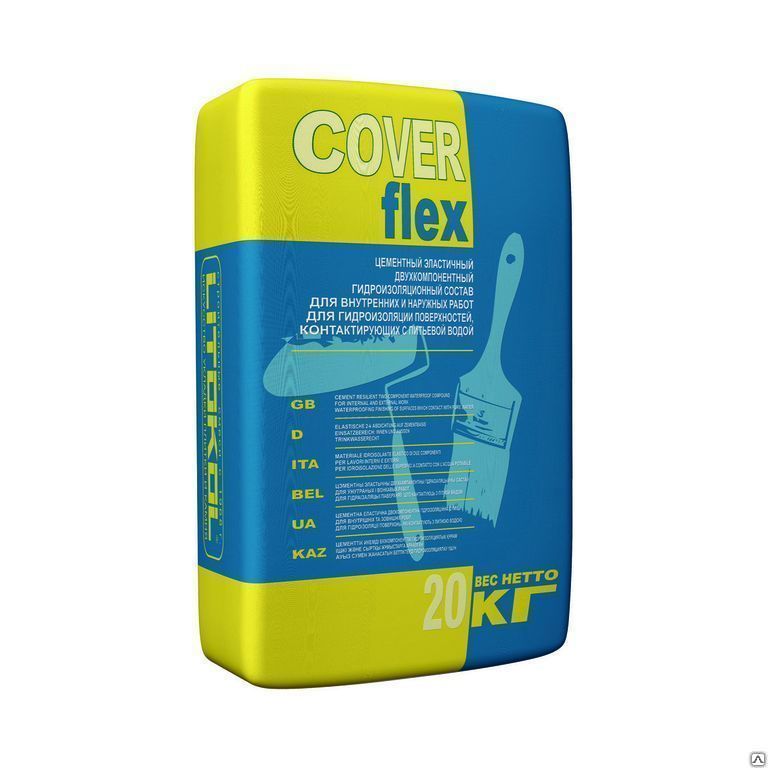 Гидроизоляция Litokol COVERFLEX компонент А мешок 20 кг