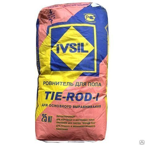 Наливной пол IVSIL TIE-ROD-I, 25 кг (48 шт.)