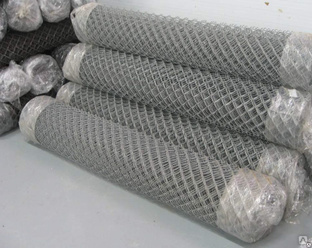 Сетка рабица оцинкованная 35х35х1,4 мм рулон (1,5х10 м), срочная доставка 
