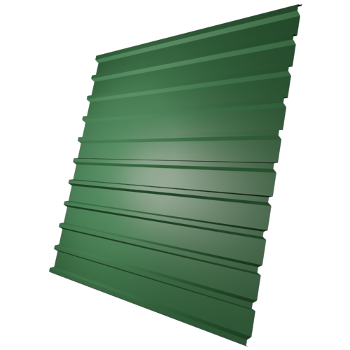 Профнастил С18 Лиственно-зеленый (RAL 6002)