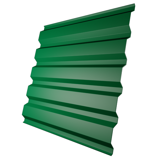 Профнастил С44 Зеленый (RAL 6037)