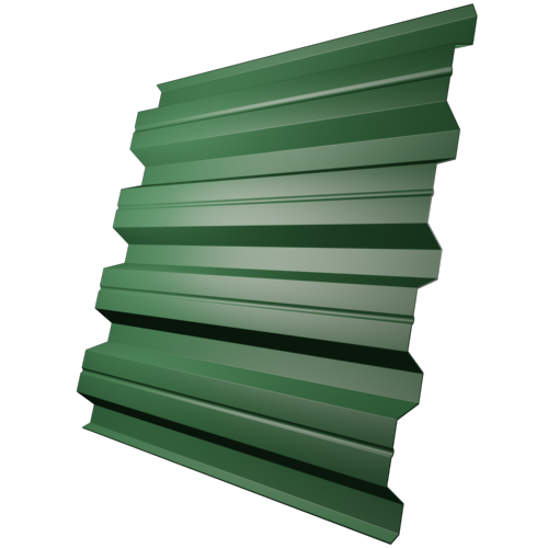 Профнастил Н57 Лиственно-зеленый (RAL 6002)