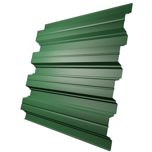 Профнастил Н75 Лиственно-зеленый (RAL 6002)