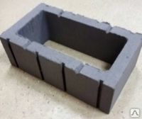 Блок вентиляционный бетонный 430х240х150