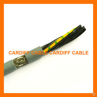 Экранированный силовой ПВХ кабель CARDIFF CABLE СY-FD-OB 3×1,5 CARDIFF