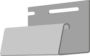 Döcke Фасадный J-профиль 30 мм (Агатовый)