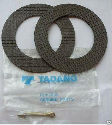 Фрикционные диски для грузовых лебедок манипулятор КМУ Tadano,Unic, Soosan