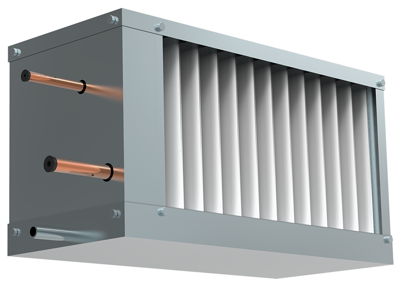Охладитель фреоновый Shuft для прямоугольных каналов WHR-R 600*350-3 SHUFT