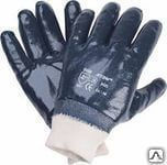 Перчатки нитриловые синие МБС 1