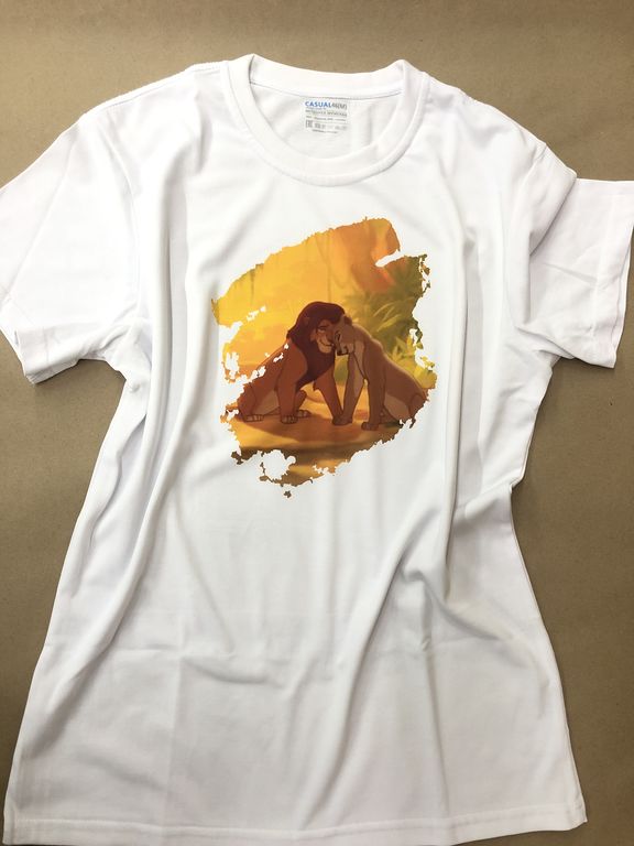 Печать на футболках в 1 цвет, шелкография, от 25 шт одного изображения.