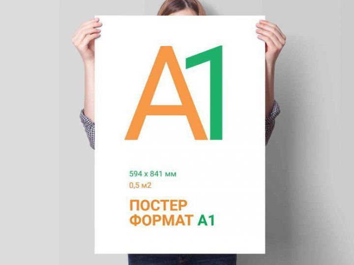 Печать постера А1
