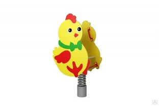 Качалка на пружине "Цыпленок" для детей (ИО 04-206) 