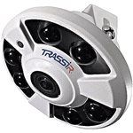 IP-камера Trassir TR-D9161IR2, 6 Мп панорамного обзора (FishEye, 1.4 мм) с ИК-подсветкой