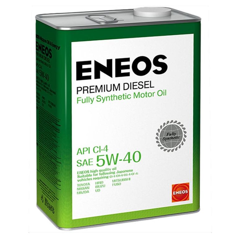 Масло моторное ENEOS Premium Diesel 5W-40 (4л.)