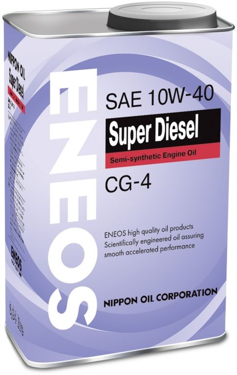 Масло моторное ENEOS Super Diesel 10W-40 0,94 л.