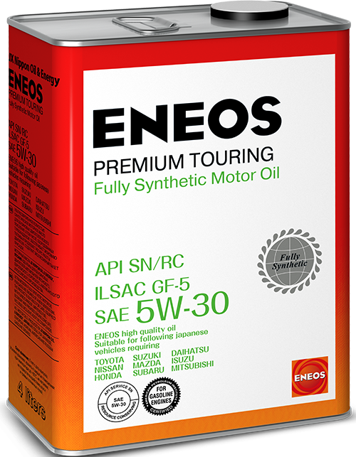 Масло моторное ENEOS Premium TOURING 5W-30 4 л. SN