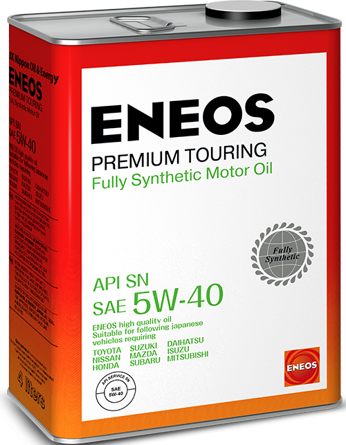 Масло моторное ENEOS Premium TOURING 5W-40 ( 4 л.) SN