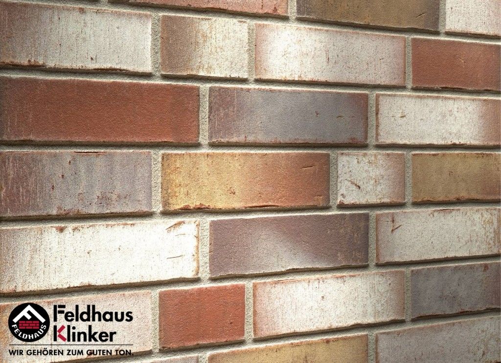 Клинкерная плитка Feldhaus Klinker 365х52х14 мм vascu carmesi flores