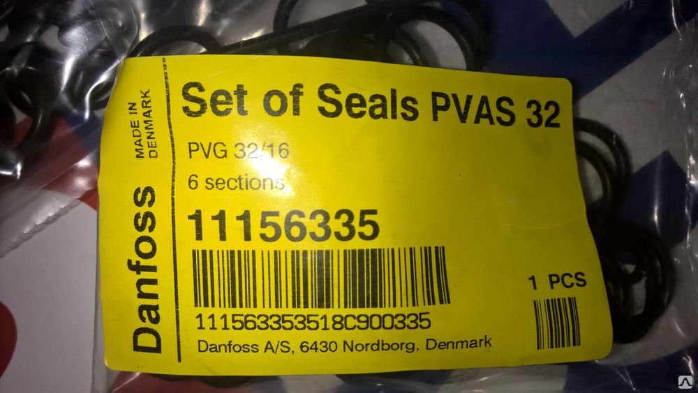 Набор уплотнений 11156335 SET OF SEALS PVG32 Danfoss Power Solutions Sauer-Danfoss Зауэр Данфосс
