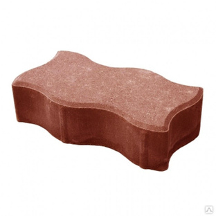Камень бортовой бетонный вибропресованный Волна 