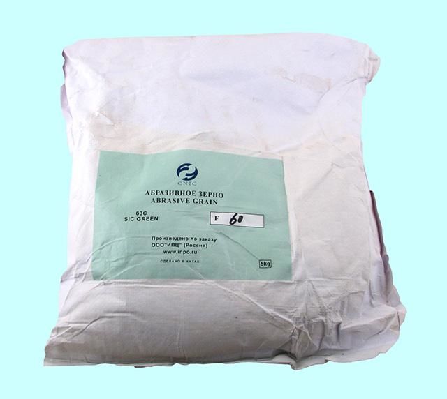 Карбид кремния зеленый Шлифзерно 63С 8Н (GC F150) (упаковка 5кг)