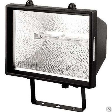 Прожектор симметричный черный ИО-1000w IP54 IEK цены в Челябинске
