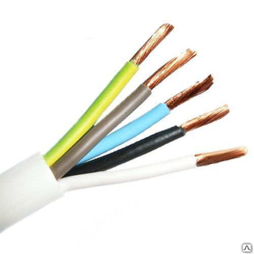 Провод силовой ПВС 5х4 купить по доступной цене в Челябинске