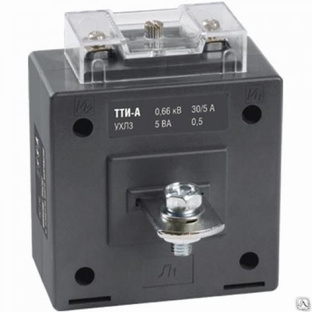 Трансформатор тока ТТИ-А 100/5А с шиной 5ВА класс точности 0.5 