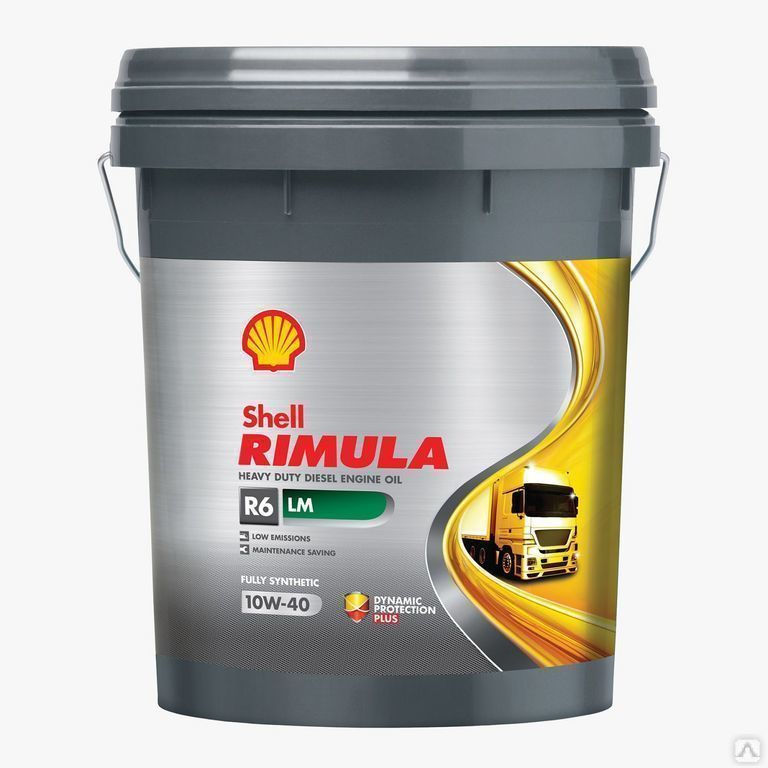 Масло моторное Shell Rimula R6 LM 10W40 (E7, 228.51) 20л