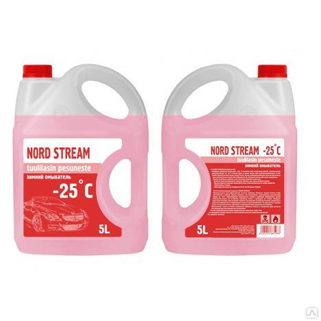 Незамерзающая жидкость "Nord Stream" -25 Pink 5L