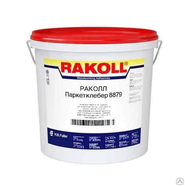 Клей монтажный паркетный RAKOLL Parkettkleber 8879 (14кг), цена в ...