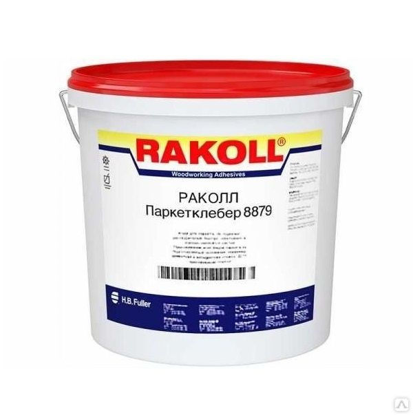 Клей монтажный паркетный RAKOLL Parkettkleber 8879 (14кг)