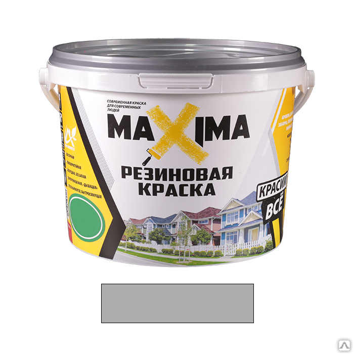 Краска резиновая Maxima Серебро, цена в Москве от компании Технополис-М