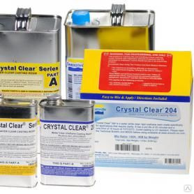 Пластик заливочный Crystal Clear 204 0,9 кг 