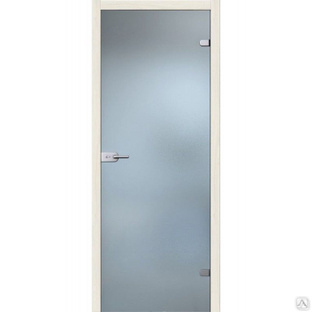 Стеклянная дверь в L-коробке 830*2050 стекло 8 мм бесцветное