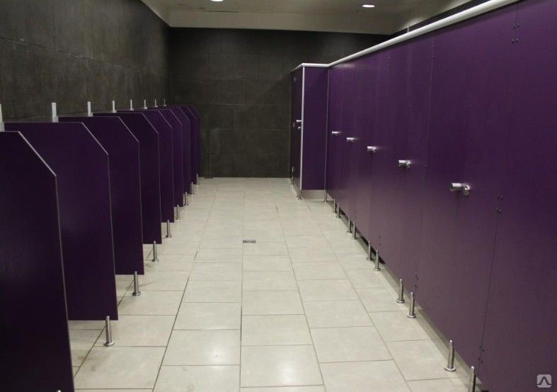 Сантехнические перегородки туалетные ЛДСП 16 мм серия "Премиум"