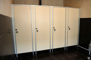 Туалетные сантехнические перегородки ЛДСП 16 мм серия «Эконом» #1